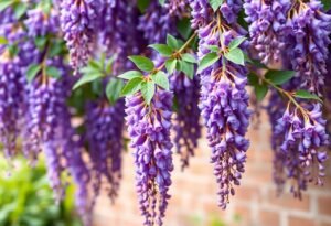 Wisteria climbers in garden design