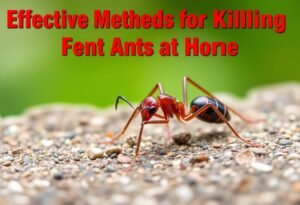 Killing Red Ants in Your Garden