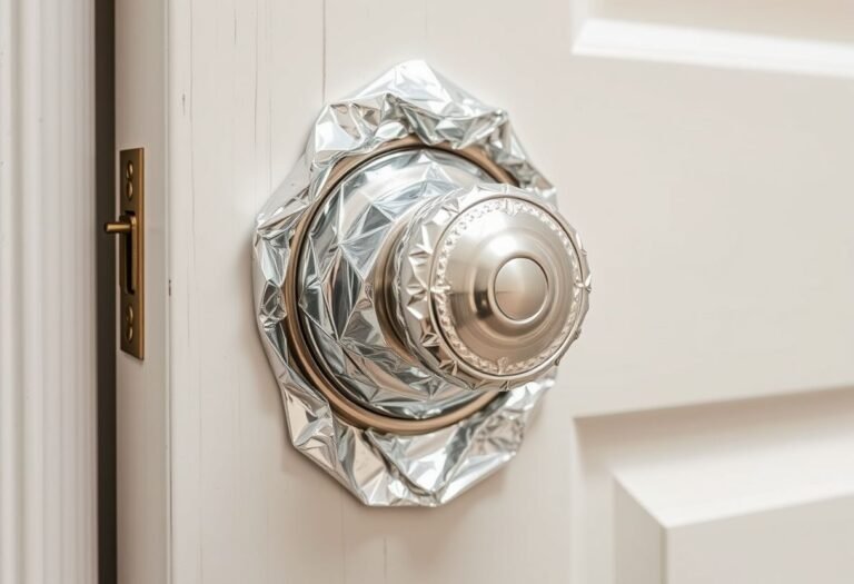 Reasons to Wrap Foil on Door Knobs