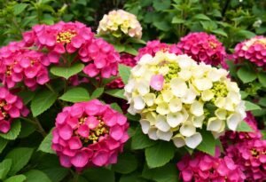 Pruning oakleaf hydrangea tips