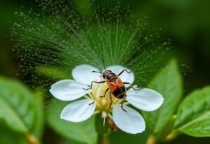 Natural spray for garden insect control