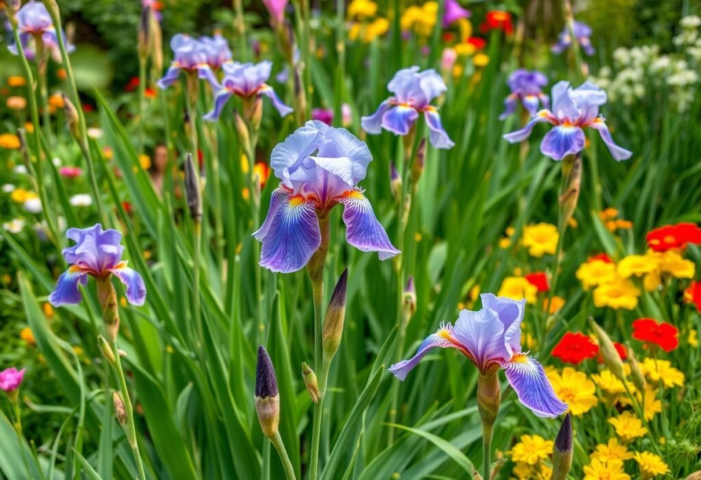 Blooming Times for Iris Plants