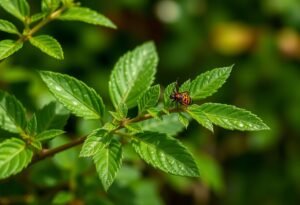 Natural bug plant spray