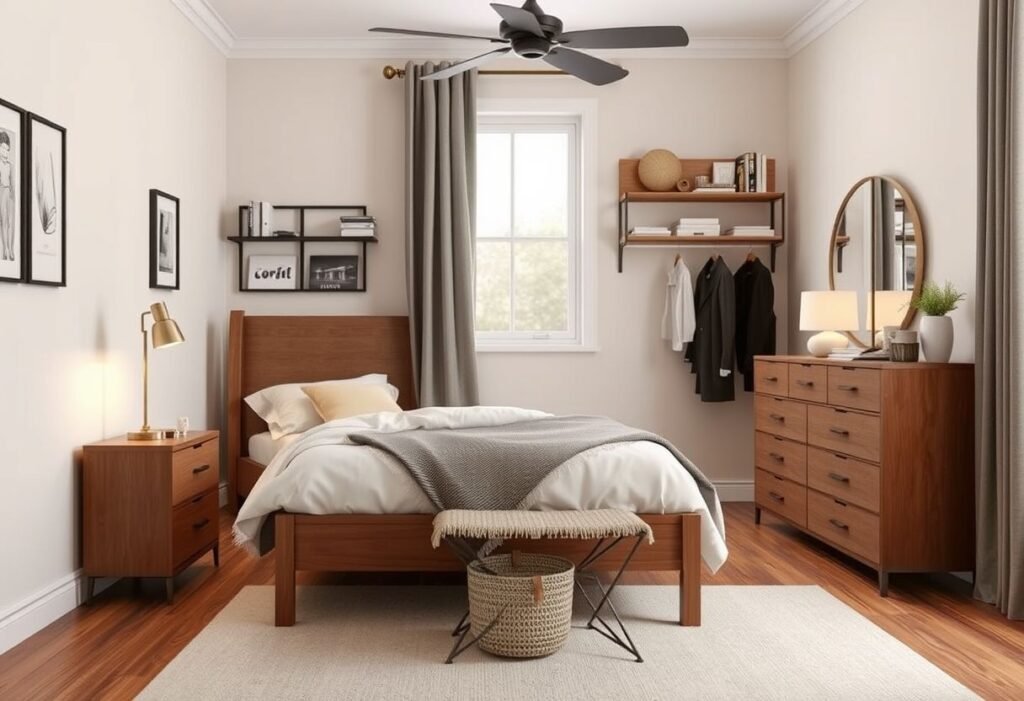 Small Bedroom Organization Strategies