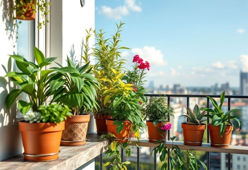 Balcony plants