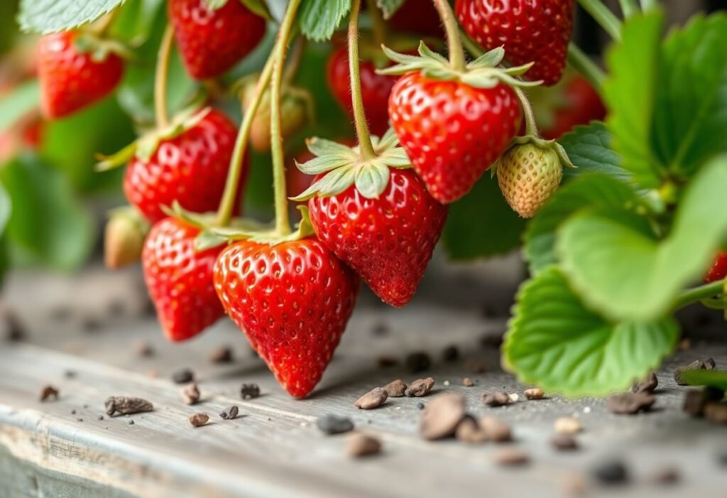 Growing strawberries at home