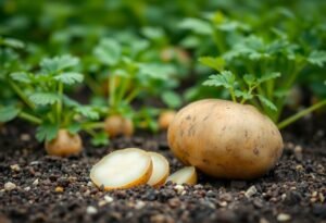 Fertilizer options for Irish potatoes