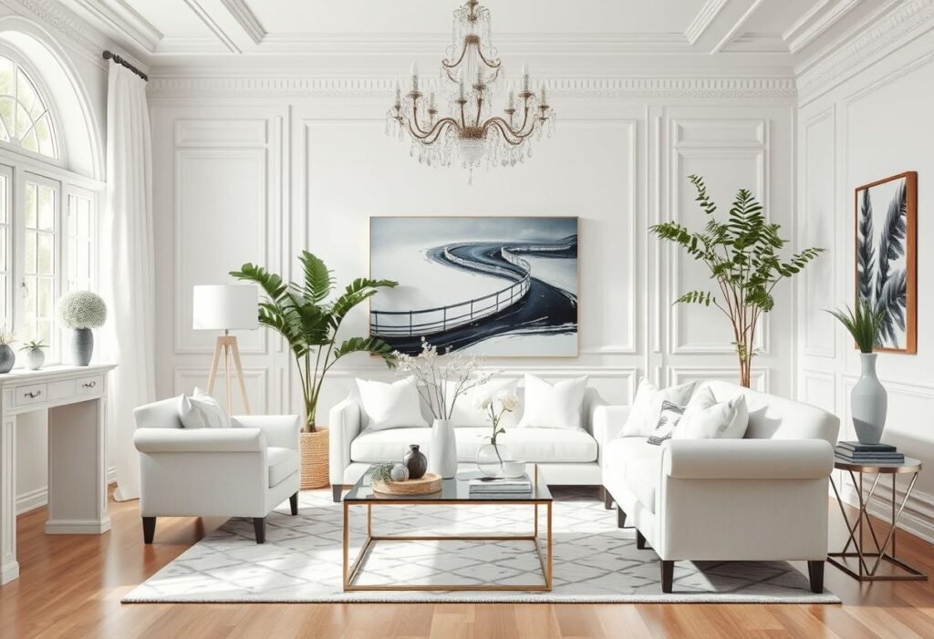 The Art of White Decor