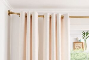 Placing curtain rod brackets effectively