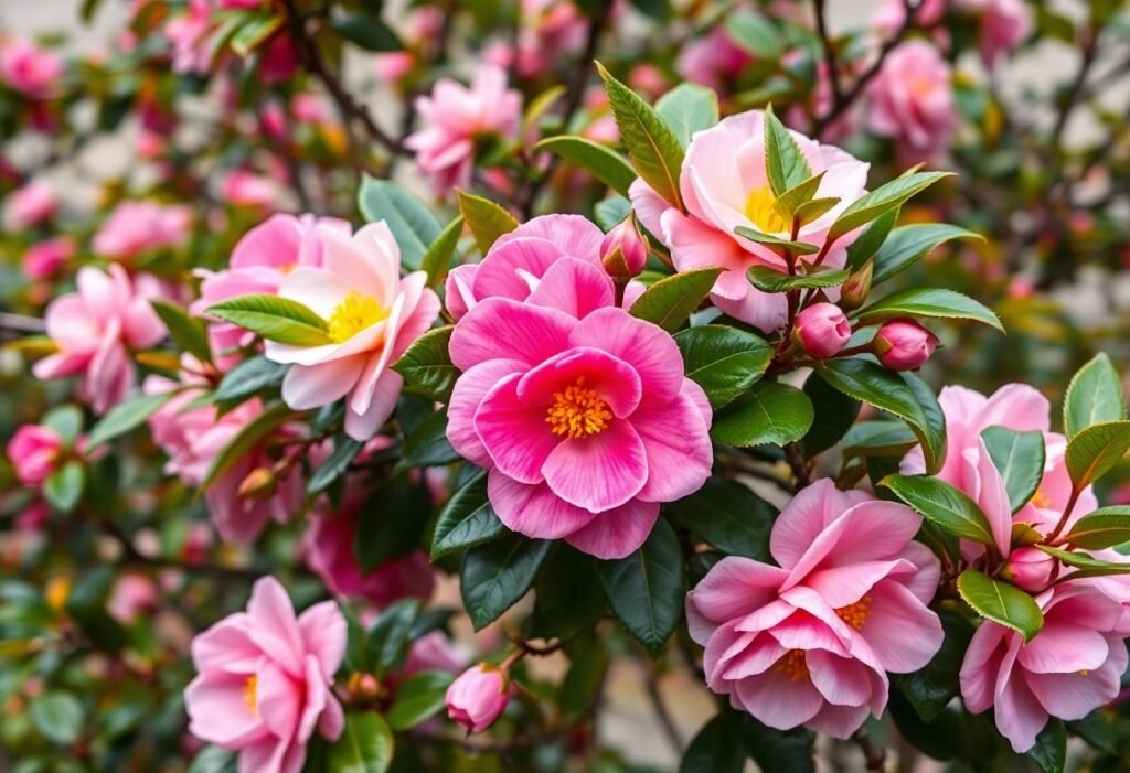 Step-by-step guide on pruning camellias