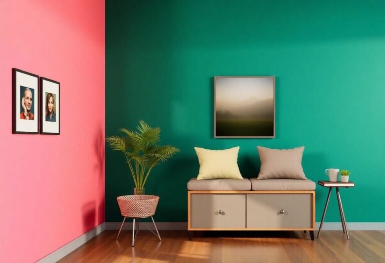 Color wheel in home design