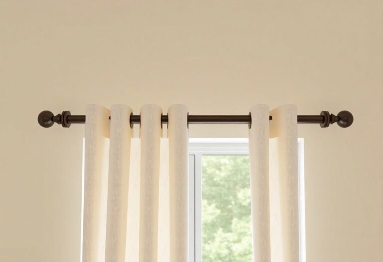 Curtain Rod Bracket Placement Guide