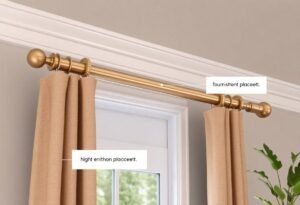 Curtain Rod Placement Tips