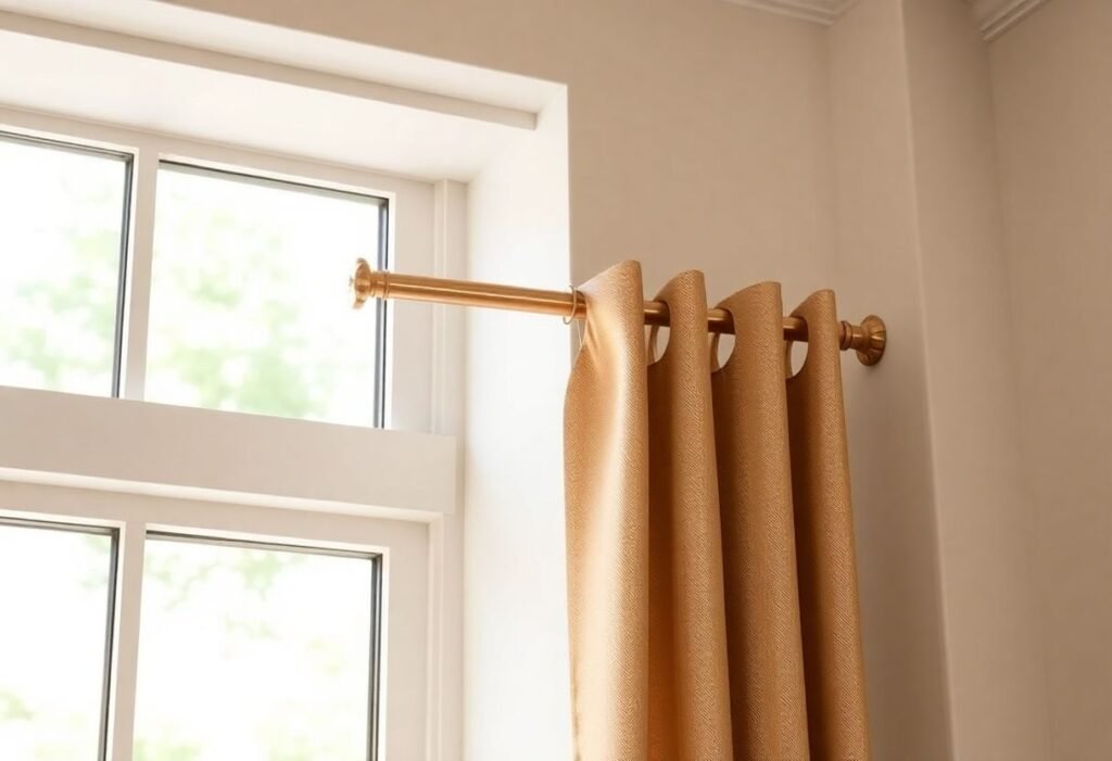 Curtain rod bracket positioning tips