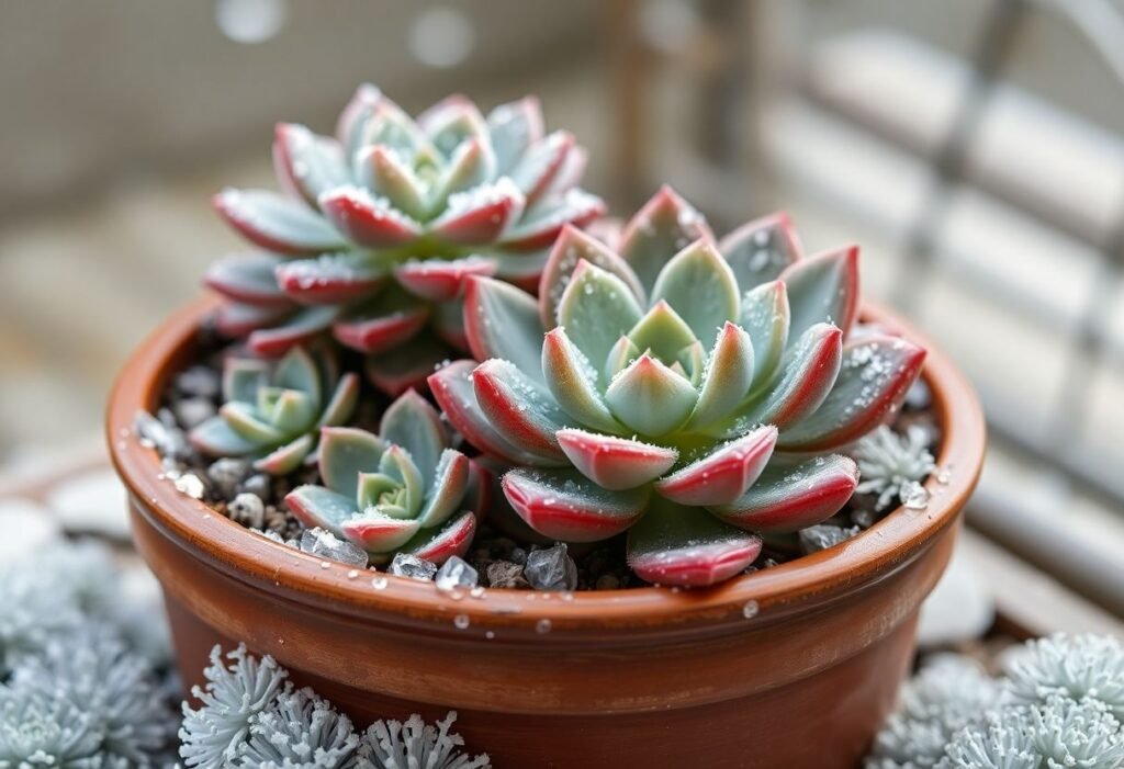 Succulents in Winter Care