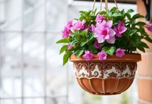 Winter Care for Hanging Baskets