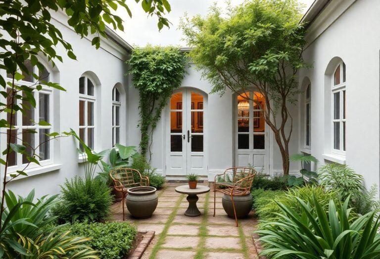 Garden Courtyard Space