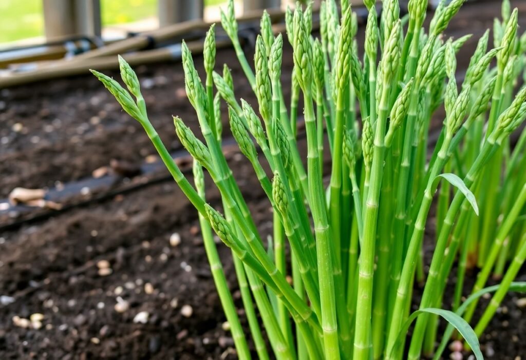 Fertiliser for asparagus for gardeners