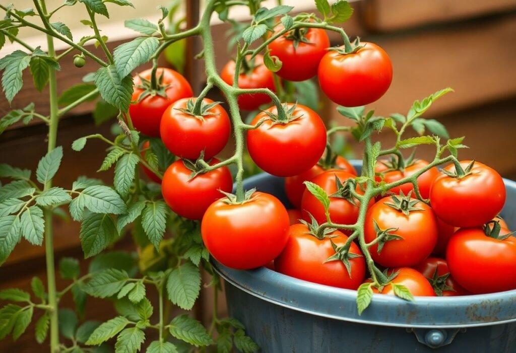 Growing Tomatoes in Buckets Made Simple