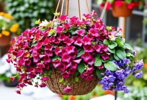 Winter plants for hanging baskets