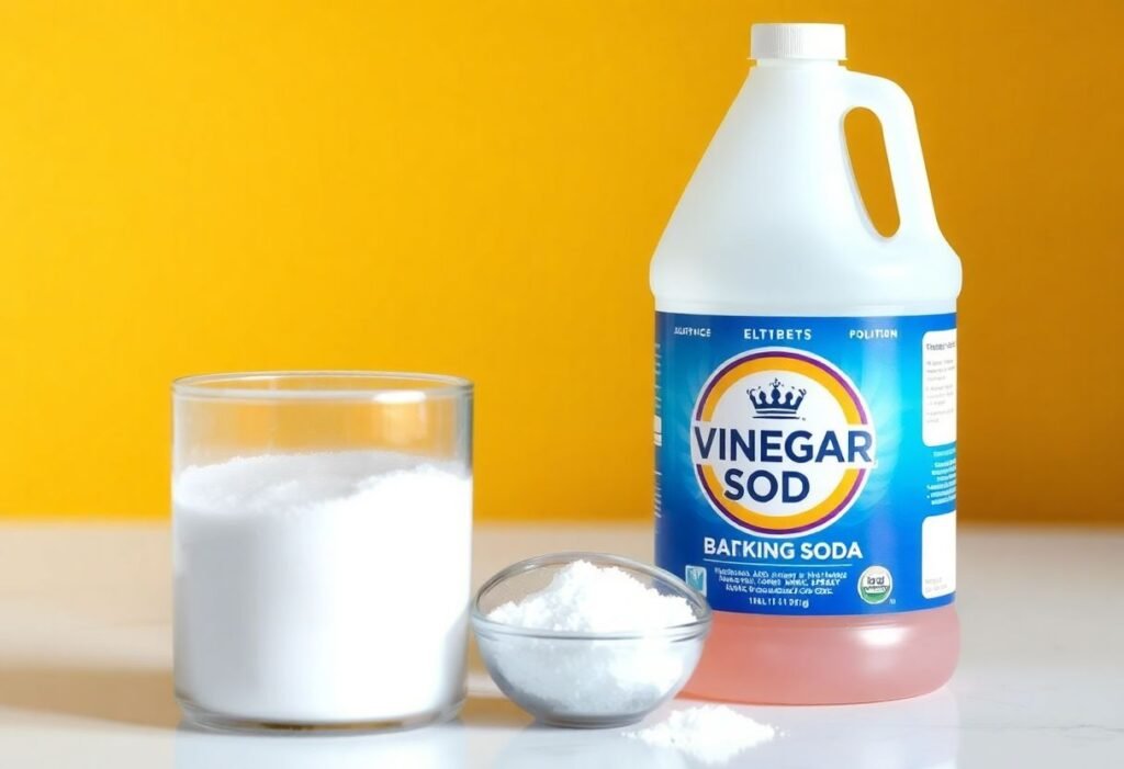 Vinegar and Baking Soda Cleaners