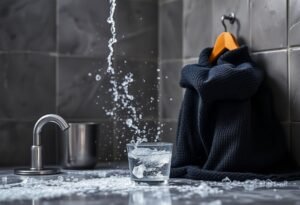 Washing dark clothing: water temperature