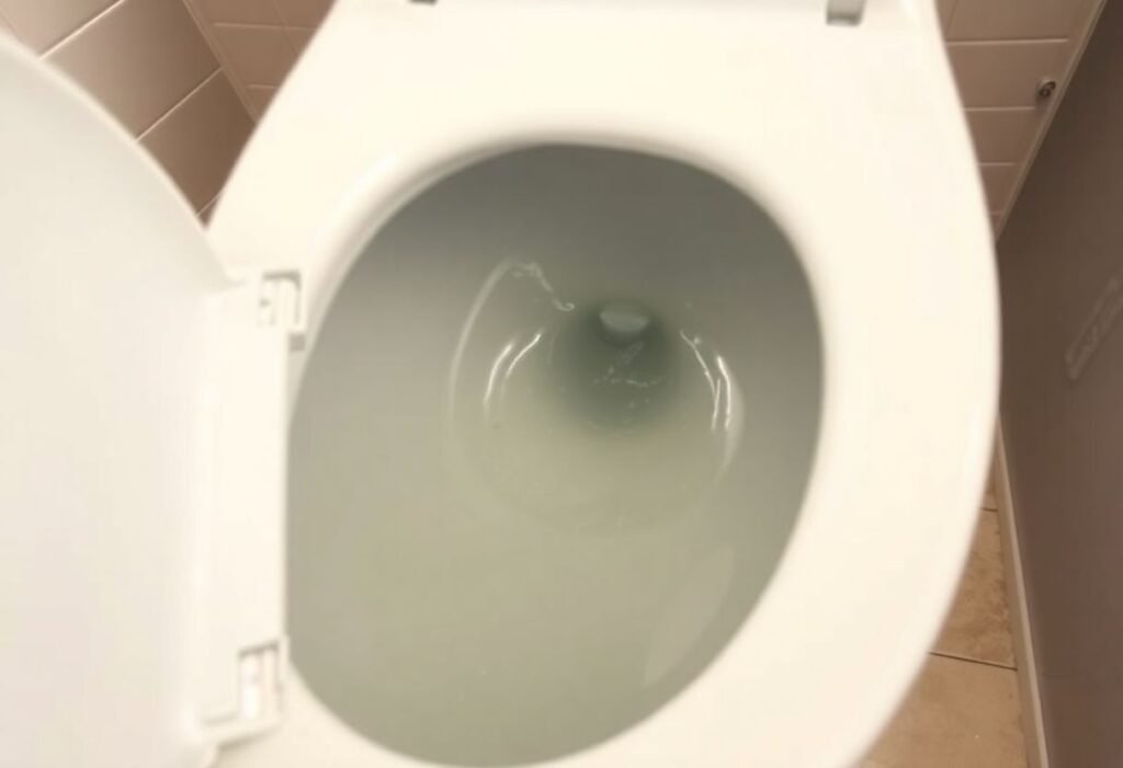 Vinegar in the toilet tank