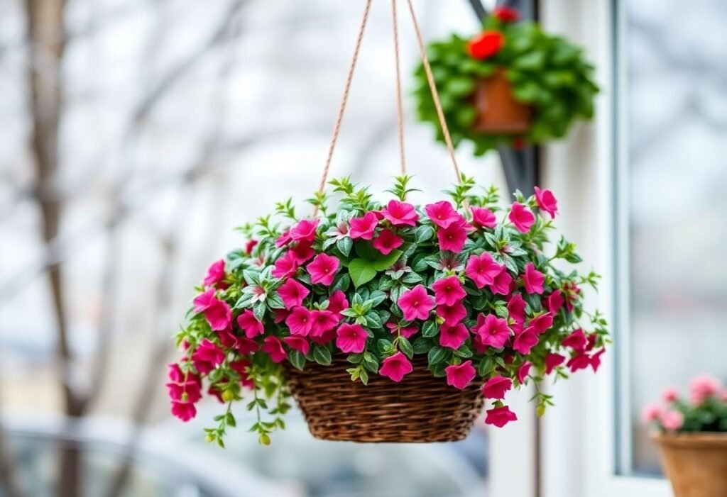 Winter Plants for Hanging Baskets