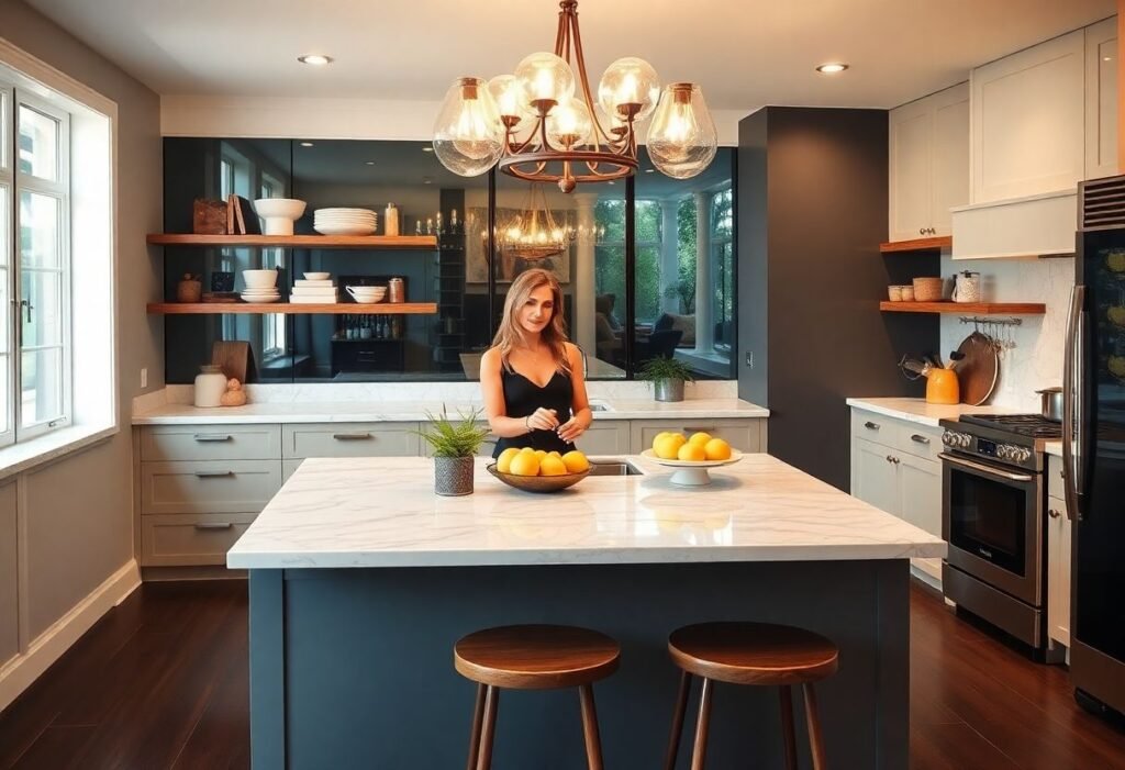 Stylish Elements in Jennifer Aniston's Kitchen