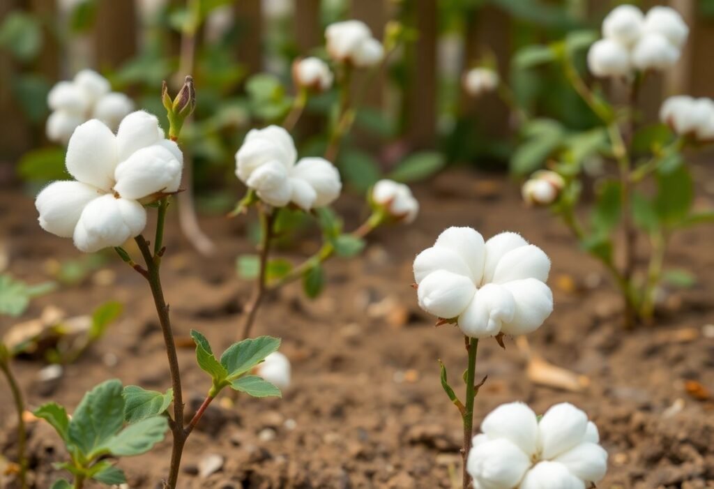 Sowing Cotton Seeds