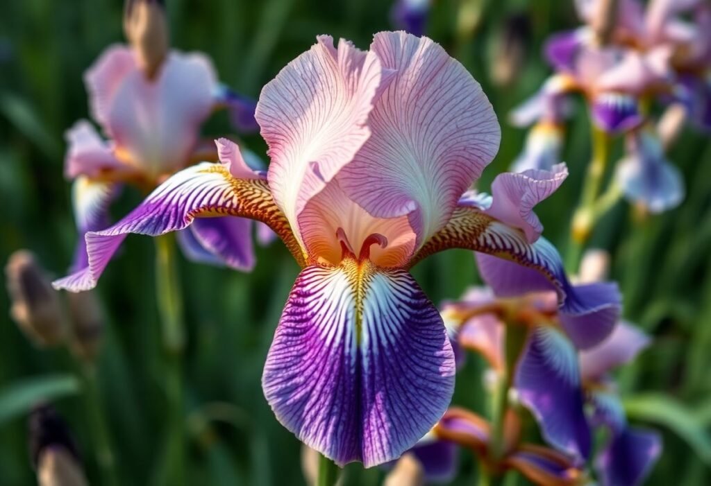 When to cut back irises