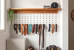 Organizing Belts in Your Home