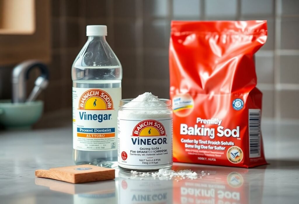 Vinegar and Baking Soda Solution