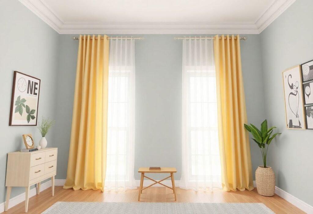 Curtain Rod Placement Tips