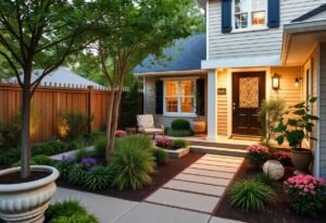 Private front yard transformations