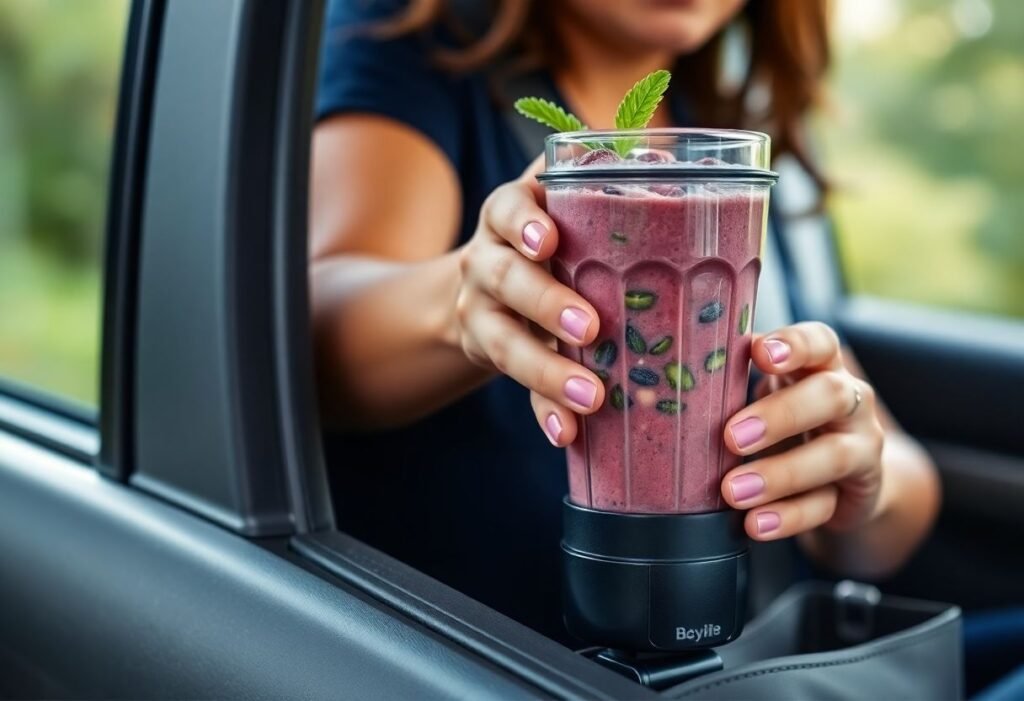 Take a Travel Smoothie Blender Anywhere