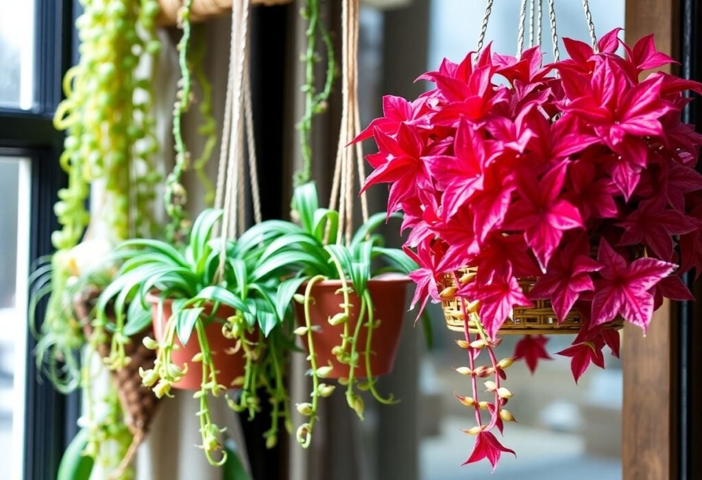 Winter hanging plants for your home