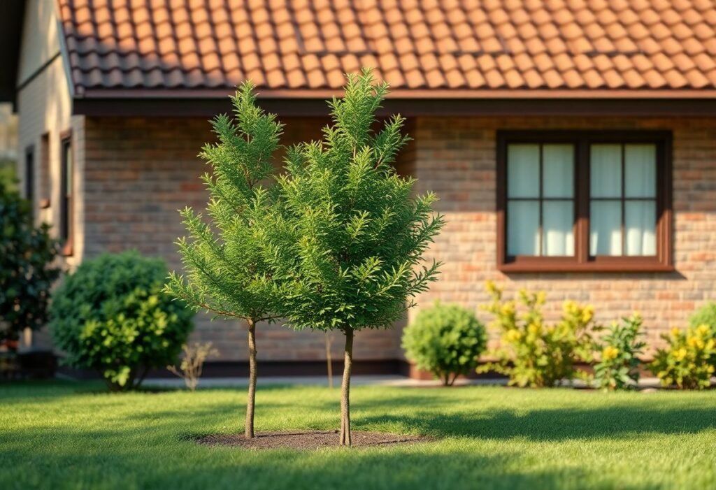 Small trees near your home