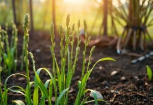 When to fertilize asparagus