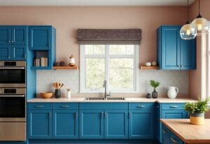 Cabinets and Wall Color Harmony