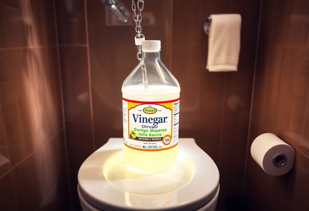 Vinegar in the Toilet: A Cleaning Essential