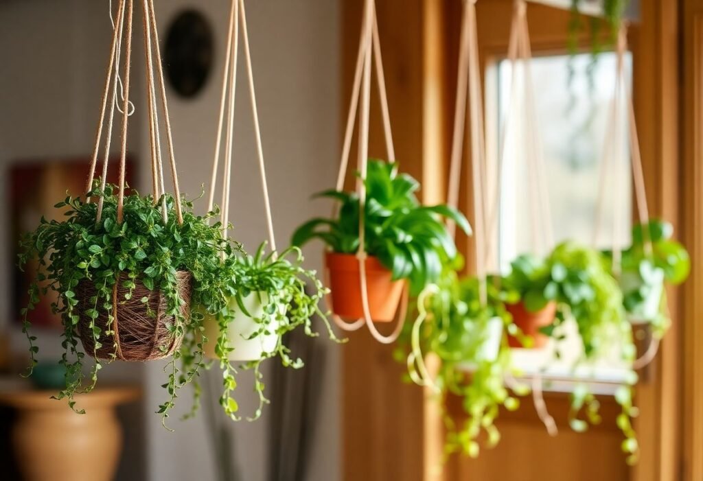 Stylish Winter Hanging Plants