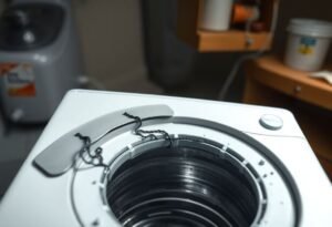 Remove Mold from Washing Machine Gasket