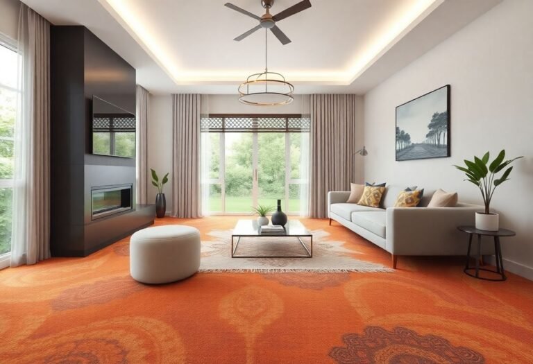 Modern carpet inspiration for living spaces