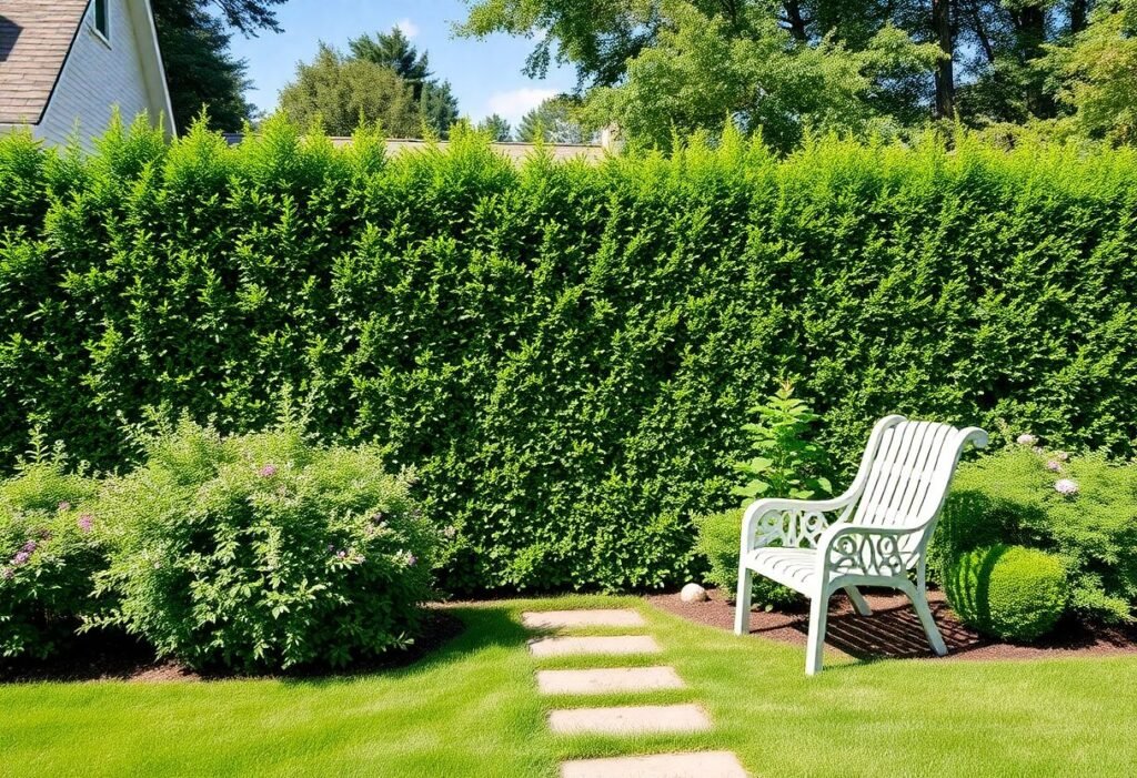 Hedges for Front Yard Privacy