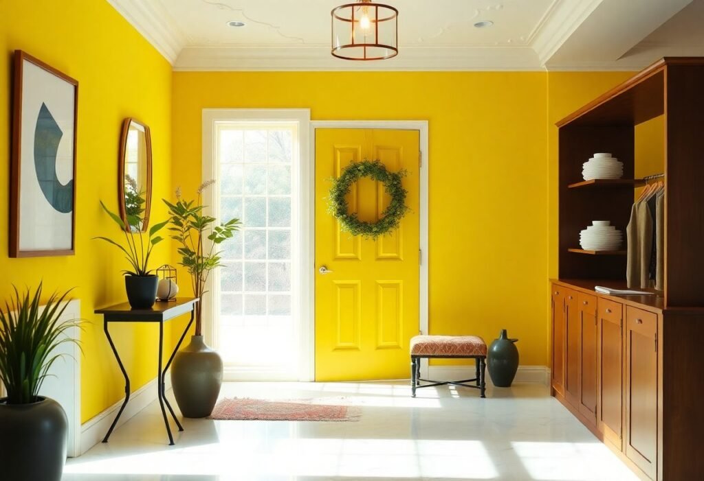 Yellow in Your Hallway