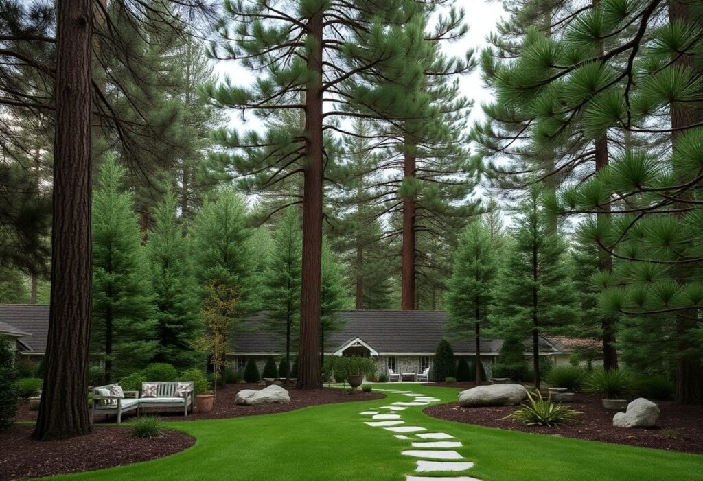 Pine Trees for Backyard Beauty