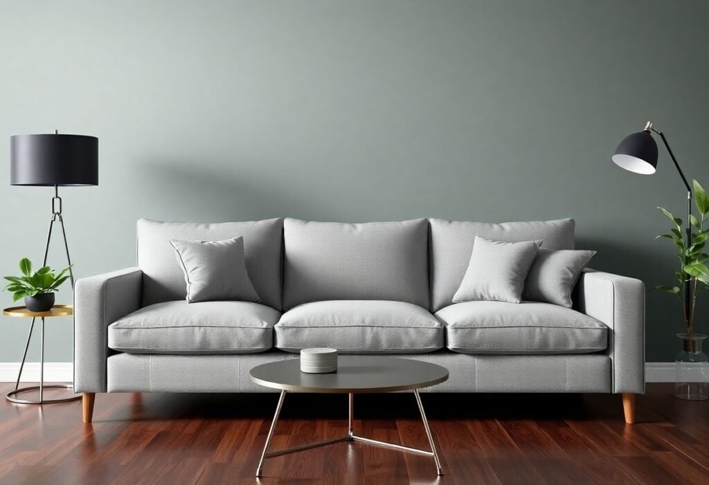 Grey Couch Wall Color Match