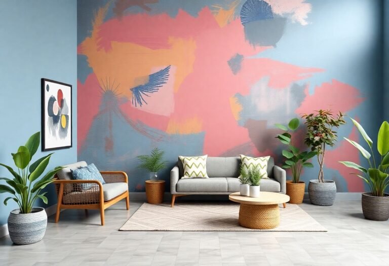 Painting trends for interiors and gardens