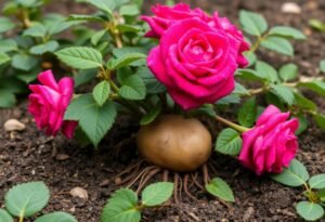 Rooting Roses with Potatoes